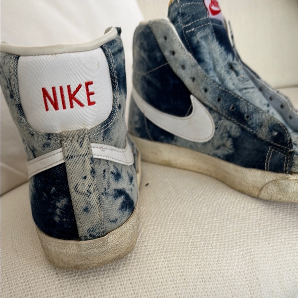 Nike Tie-Dye High-Top Sneakers